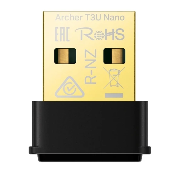 Tp-Link Archer T3U Nano 1300 Mbps Kablosuz USB Adaptör AC1300 ürün görseli 1