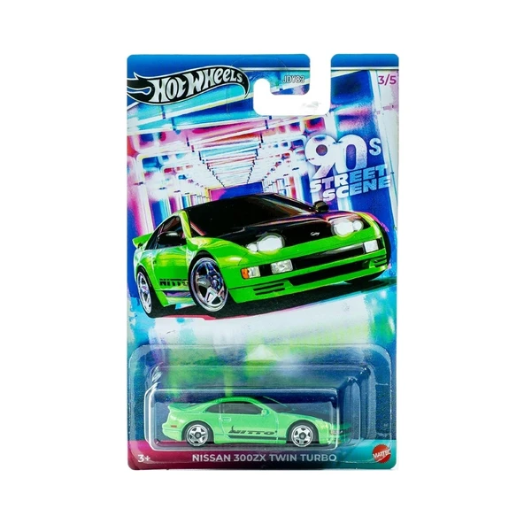 Hot Wheels  90's Street Scene Nissan 300ZX Twin Turbo GDG44 JCB59 ürün görseli 1