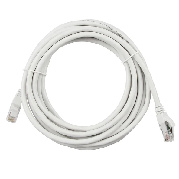 Vcom NP612B-0.5 Cat6 0.5MT Gri Utp Patch Kablo - Resim 2