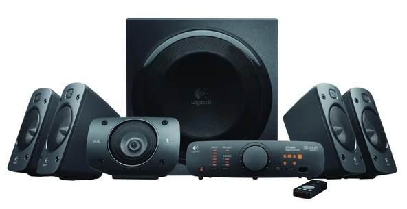 Logitech 980-000468 Z906 500W Siyah 5+1 Siyah Surround Ses Sistemi ürün görseli 1