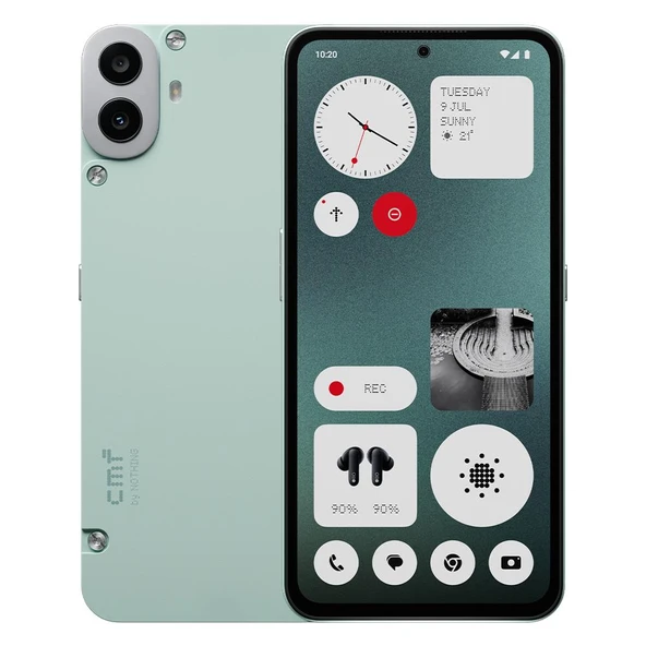 Nothing CMF Phone 1 8GB Ram 256GB Su Yeşili (Nothing Türkiye Garantili) ürün görseli 1
