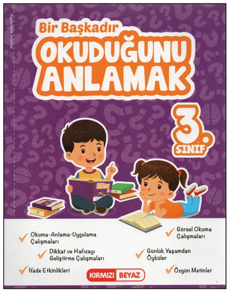 KIRMIZI BEYAZ 3. SINIF OKUDUĞUNU ANLAMAK ürün görseli 1
