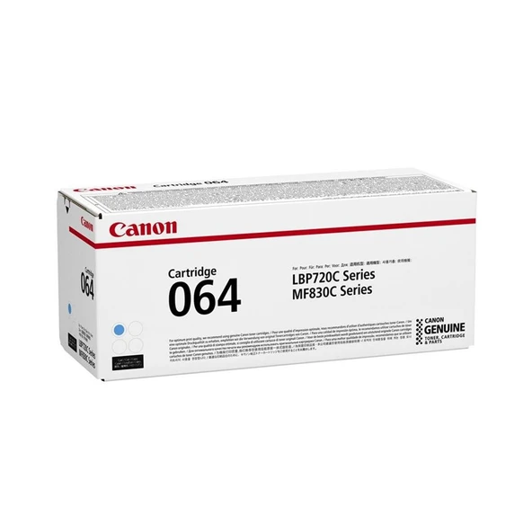 Canon CRG-064 C Cyan Mavi 5.000 Sayfa Toner MF832 ürün görseli 1