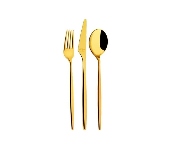 Aryıldz Studio Prestige Pvd Gold 89 Parça 12 Kişilik Çatal Kaşık Bıçak Takımı 222584 ürün görseli 1