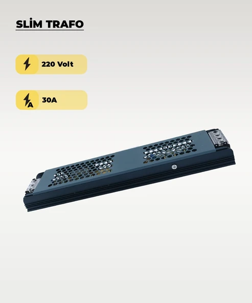 12V 30A Ultra Slim Led Trafo ürün görseli 1
