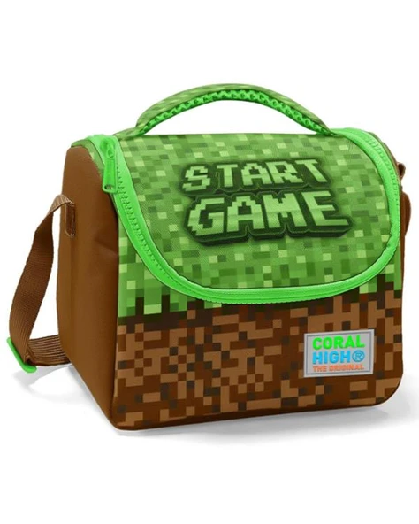 Coral High Kids Yeşil Craft High Craft Desenli Thermo Beslenme Çantası 11792 ürün görseli 1