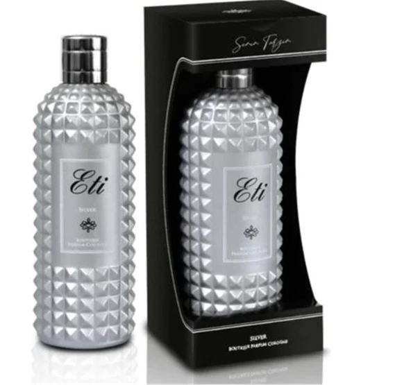 Eti BOUTIQUE Silver Cam Şişe Kolonya 300ml ürün görseli 1