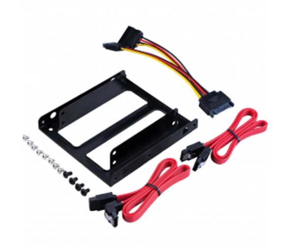 Akasa AK HDA03 2 x  2,5" HDD 3.5" Adaptör + Sata Kablo Seti ürün görseli 1