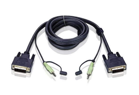Aten 2L-7D02H Dvi-D Kvm CableE (1,8 Metre) ürün görseli 1
