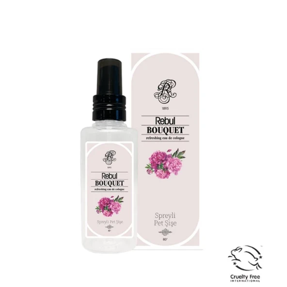Rebul 125ml Bouquet Spreyli Kolonya Pet ürün görseli 1