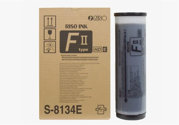 Riso S-8134- 6870 -7124 RZ 970-6870 SF-9390 Orjinal Mürekkep E type HD Z type ürün görseli 1