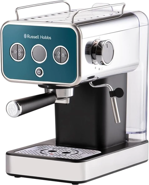 Russell Hobbs Distinctions 26451-56 Okyanus Mavisi Manuel Espresso Makinesi Teşhir ürün görseli 1