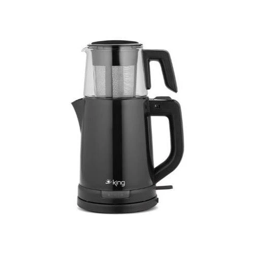 King KCM332 1800 W Cam Demlikli Çay Makinesi ürün görseli 1