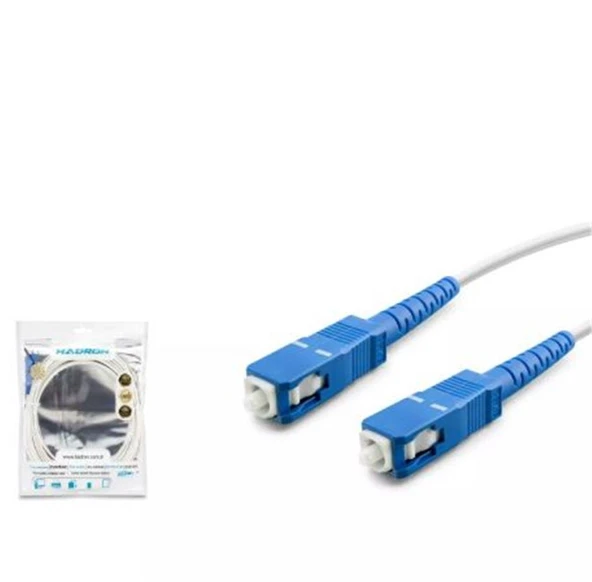 HADRON HDX5573 FIBER OPTICAL KABLO 3M BEYAZ ürün görseli 1