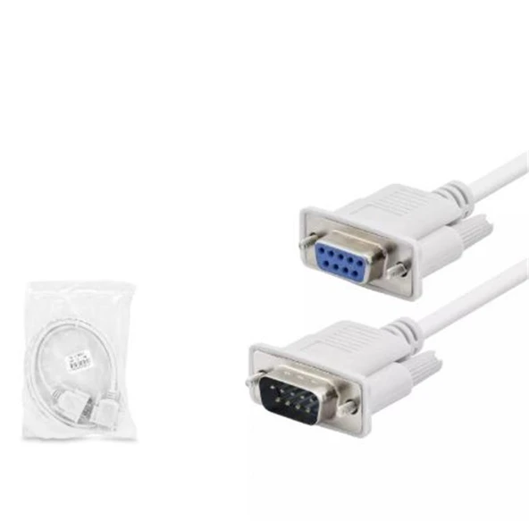 Hadron Hdx7801 Rs232 Seri Port M-F Kablo 1.5M Beyaz ürün görseli 1