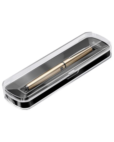 Scrikss Metropolis Roller Kalem Kristal Kutu Saten Gri 78MS ürün görseli 1