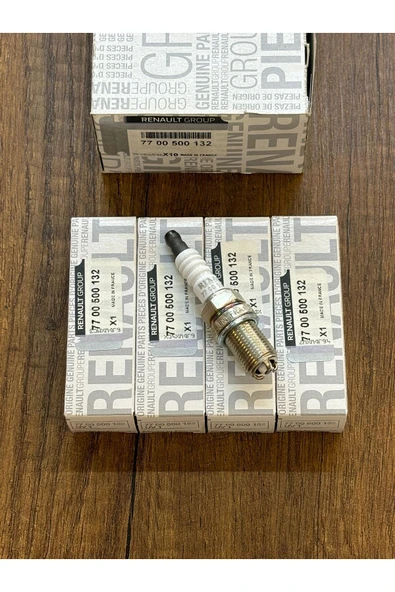 MAİS Buji Takımı 4 Adet Orijinal Buji Laguna/Megane/Scenic 2,0 16v 3 Tırnak Buji 7700500132 ürün görseli 1
