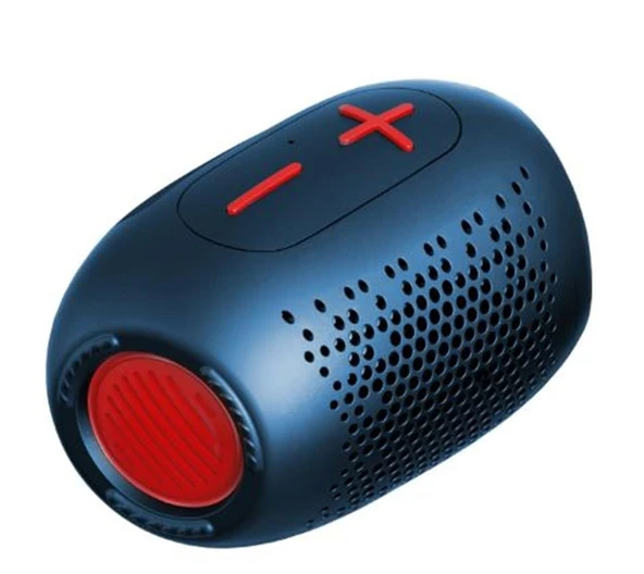 Mikado MD-50BT Harmony 1200mAh 5W Mavi Kırmızı Usb,TF,TWS, Bluetooth Destekli Taşınabilir Speaker ürün görseli 1