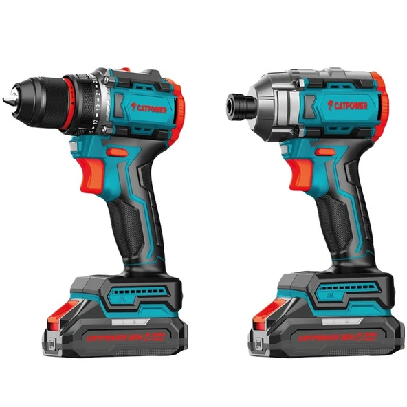 Catpower 5135 Kömürsüz Akülü Set Matkap Ve Vidalama ürün görseli 1