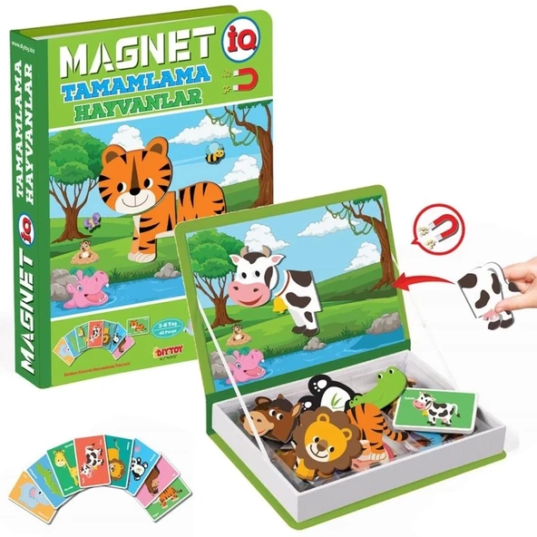 Mey İthalat® 1512  Magnet Tamamlama - Hayvanlar/ +3 yaş ürün görseli 1