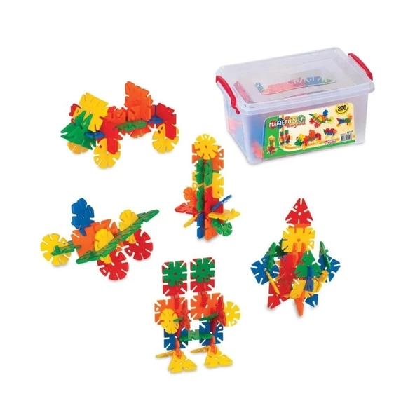 Mey İthalat® 03147 Magic Puzzle 200 Parça - Resim 2