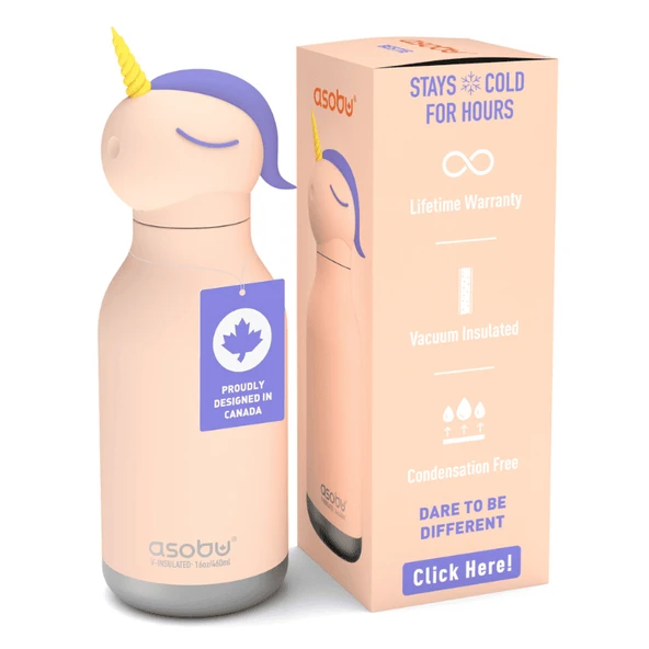 Asobu Bestie Bottle - Unicorn - Resim 6