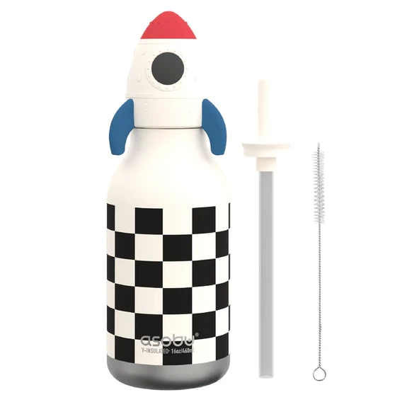 Asobu Bestie Bottle - Rocketship - Resim 2