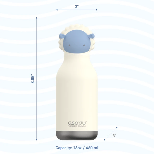 Asobu Bestie Bottle - Sheep - Resim 6
