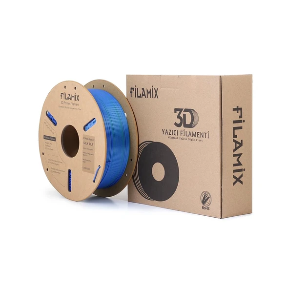 Filamix Magic Pla Mavi Yeşil 1kg İpeksi Parlaklık - Urhanshop Gönderimli ürün görseli 1