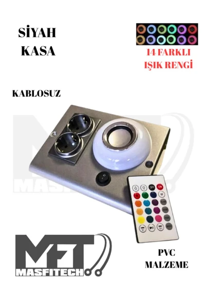 Masfitech Dolap Ve Tezgah Altı Bluetooth Müzik Çalar Prizmatik Venüs (UZATMA KABLOSU DÂHİL DEĞİLDİR) ürün görseli 1