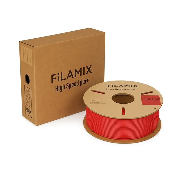 Filamix Hyper Pla Filament Ateş Kırmızı - Urhanshop Gönderimli ürün görseli 1