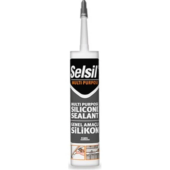 Selsil Silikon 280Gr Şeffaf ürün görseli 1