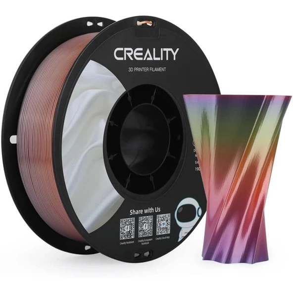 Creality Cr-Silk Rainbow Pla 1,75mm 3D Filament 1kg - Urhanshop Gönderimli ürün görseli 1