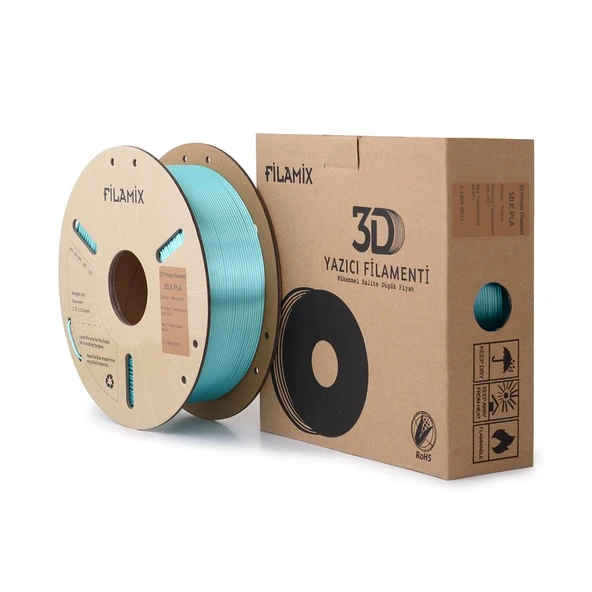 Filamix Silk Pla Nane Yeşili İpeksi Parlaklık - Urhanshop Gönderimli ürün görseli 1