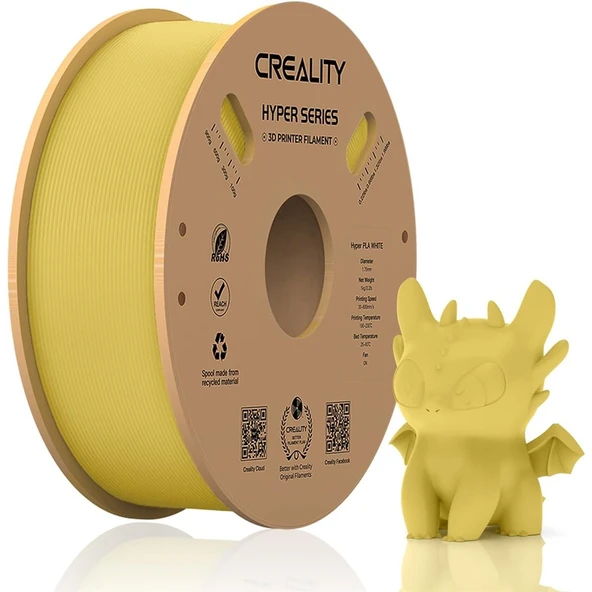 Creality Hyper Pla Altın Filament 1.75mm 1kg - Urhanshop Gönderimli ürün görseli 1