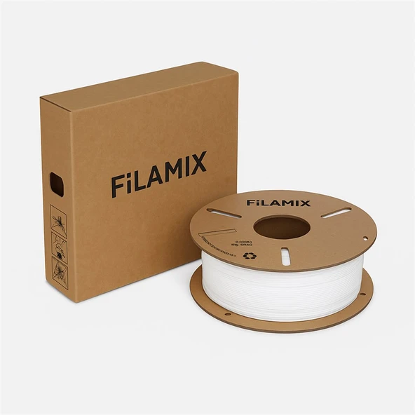 Filamix Tpu Beyaz Filament 175mm Esnek Filament - Urhanshop Gönderimli ürün görseli 1