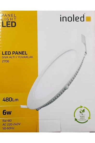 İnoled 6 W Sıva Altı Spot Lamba 4000k Günışığı ürün görseli 1