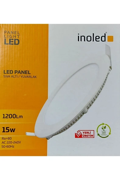 İnoled 15 W Sıva Altı Spot Lamba 6500k Beyaz ürün görseli 1