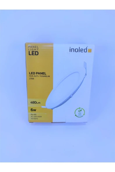 İnoled 6w Led Spot Lamba (6500k) ürün görseli 1