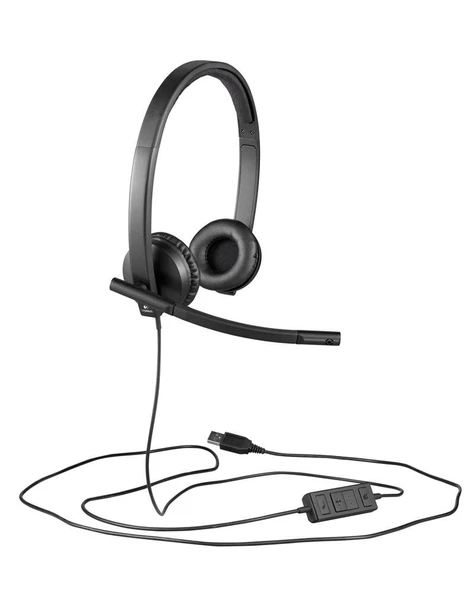 Logitech 981-000575 H570E Stereo Usb Çift Taraflı Headset Mikrofonlu  Kulaklık ürün görseli 1