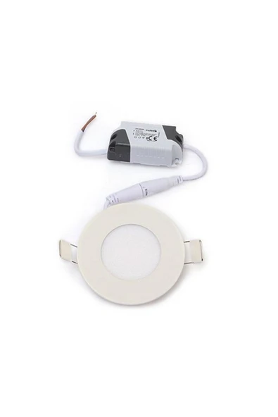 İnoled 2703-01 3 Watt Sıva Altı Yuvarlak Led Panel Armatür ürün görseli 1