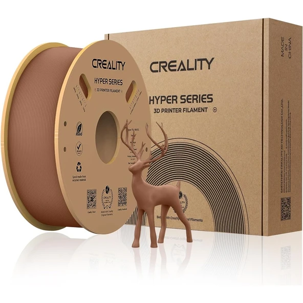 Creality Hyper Pla Kahverengi Filament 1.75mm 1000gr ürün görseli 1
