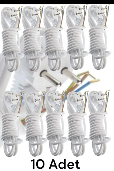 Masfitech Cihaz Fişli Ttr Topraklı Ups Kablo 3 X 1 Mm 2 Metre (10 Adet) ürün görseli 1