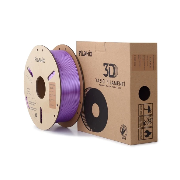 Filamix Mor Pla 1kg İpeksi Parlaklık - Urhanshop Gönderimli ürün görseli 1