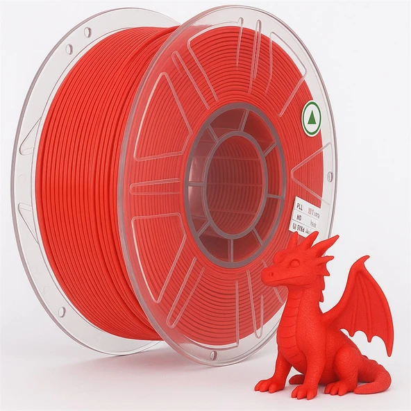 Creality Hyper Pla Rfıd Kırmızı Filament 1.75mm 1kg - Urhanshop Gönderimli ürün görseli 1