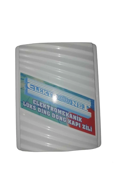 Masfitech Elektromekanik Lux Din Dong Kapı Zili - Resim 4