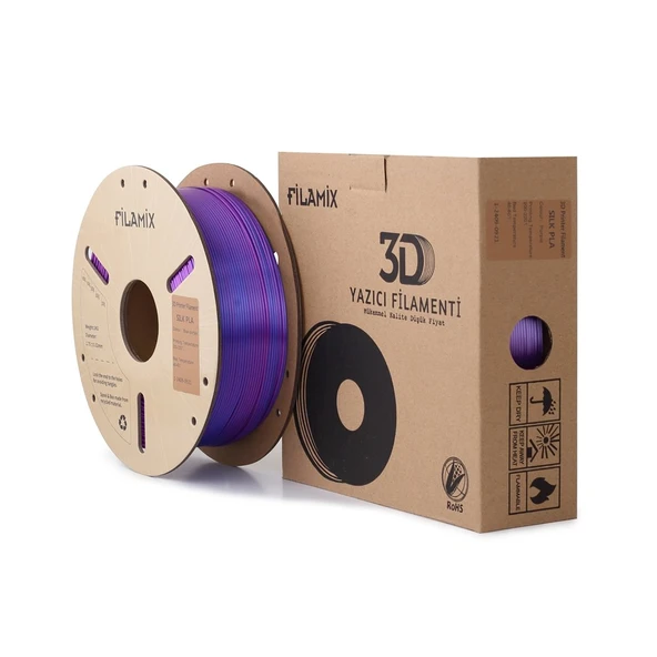 Filamix Mavi Mor Pla 1kg İpeksi Parlaklık - Urhanshop Gönderimli ürün görseli 1