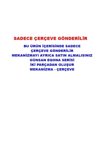 Günsan Eqona Gümüş Tekli Çerçeve - Resim 2