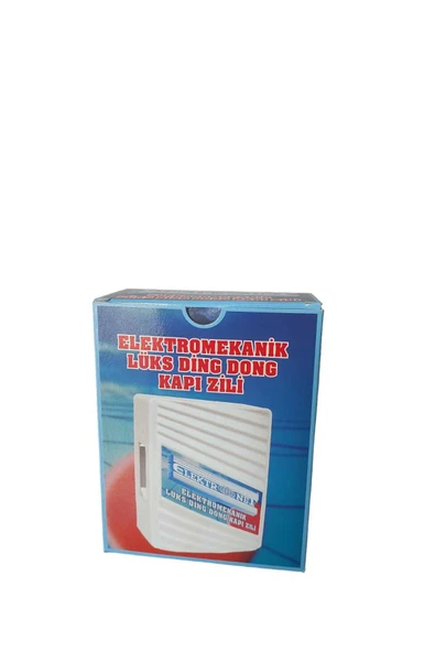 Masfitech Elektromekanik Lux Din Dong Kapı Zili - Resim 5