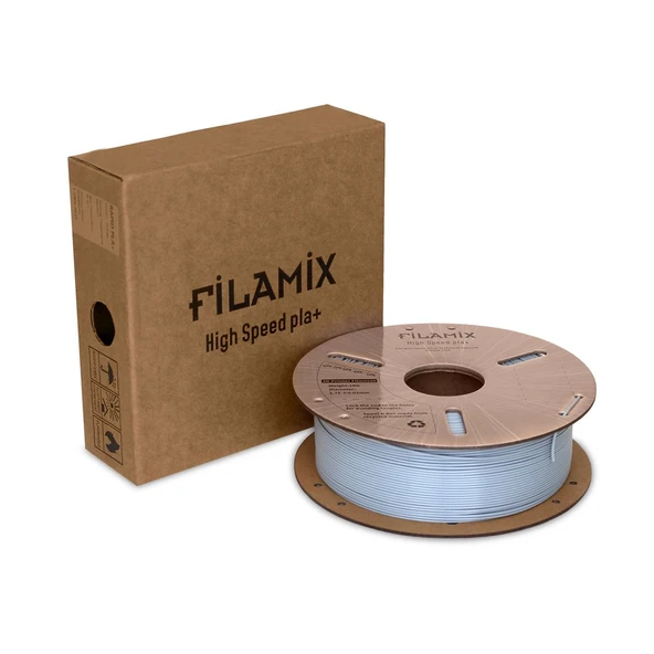 Filamix Yüksek Hızlı Hyper Pla Filament gri ürün görseli 1